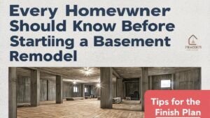 What Every Homeowner Should Know Before Starting a Basement Remodel