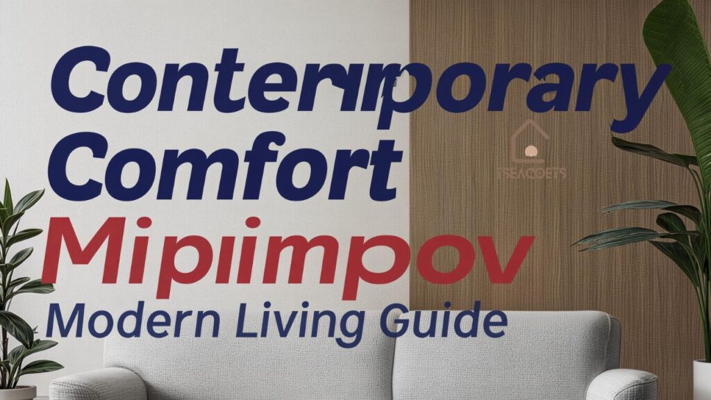 Contemporary Comfort Mipimprov Modern Living Guide