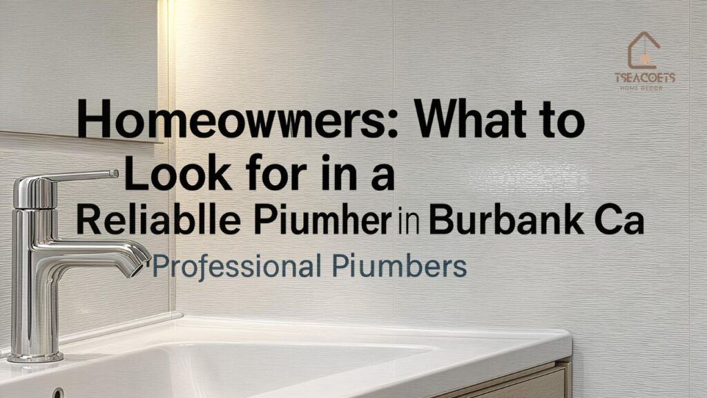 Homeowners What to Look for in a Reliable Plumber in Burbank Ca